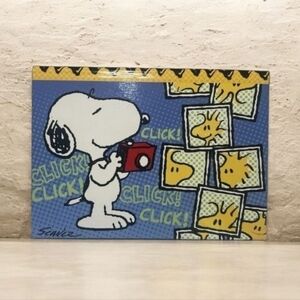 VINTAGE Hallmark Peanuts Snoopy Woodstock Camera Photo Album Book